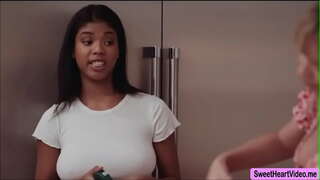 Steddatter Nia Nacci se Dana DeArmond slikker hendes våde fisse