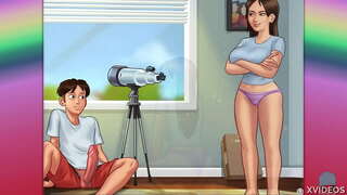 SOMMEREN SAGA Ep. 14 - Jennifer med en dildo i hendes røv ... hvor ellers?