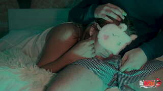 Мин пробуждаю үз мачеху нче аны йокы һәм кончаю аңа үз авызы! 4k